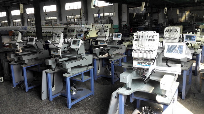 Industrial Single Head Embroidery Machine Thready Holding System High Stable