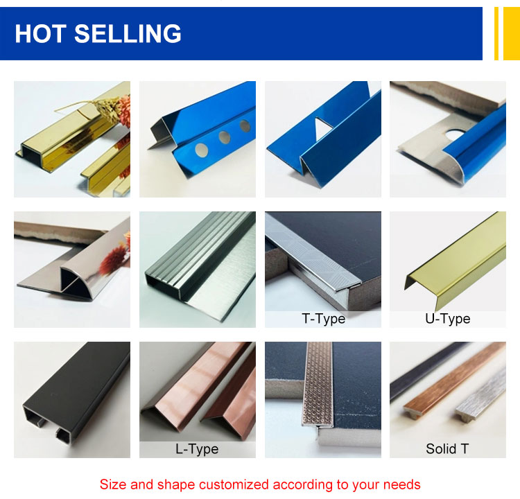 stainless steel trim sus304 corner trim