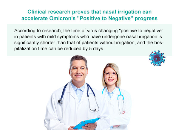 Adjustable Volume Portable Nasal Irrigator Simple Operation Nasal Lavage Machine