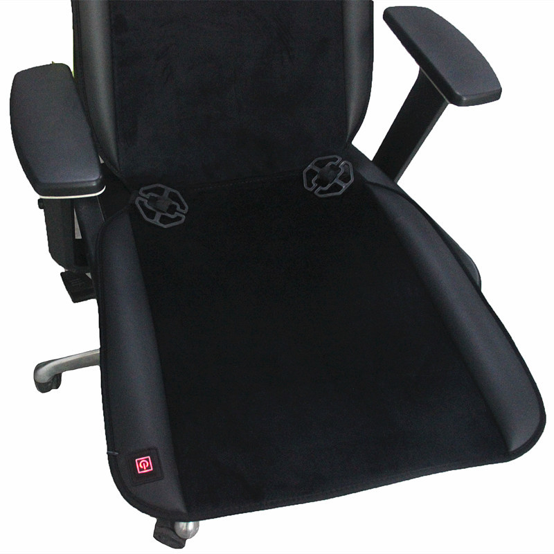 PU Leather Heated Seat Pad Graphene Film Memory Foam Cushion