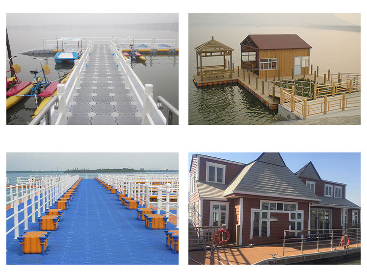 Modular Floating Dock With 350kg/Sqm Load Capacity Floating Cubes For Jet Ski Boat Use