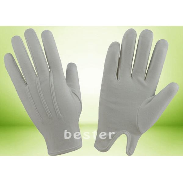 Multi Patternshonor Guard Gloves , Mens White Parade Gloves Simple Style