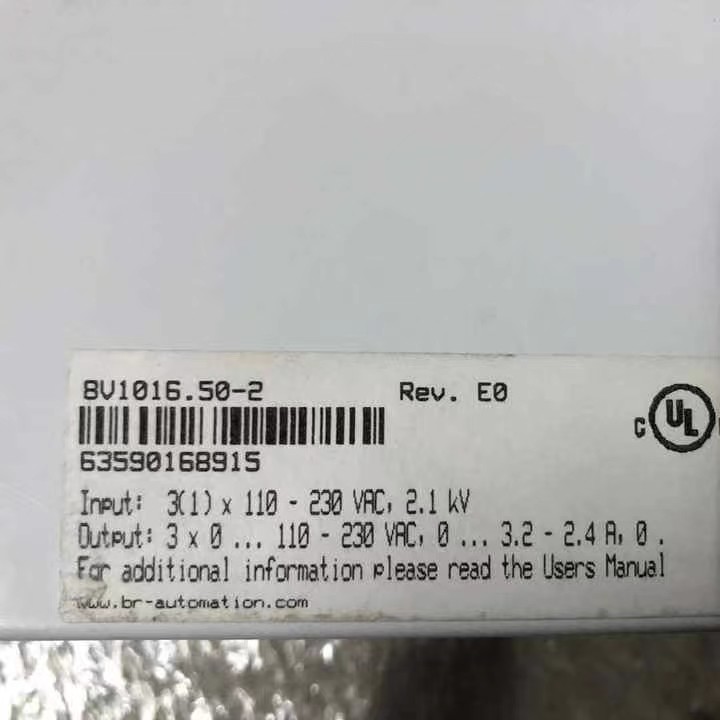 B&R 8V1016.50-2 Servo Motor Protector Drive Module 8V1016.502