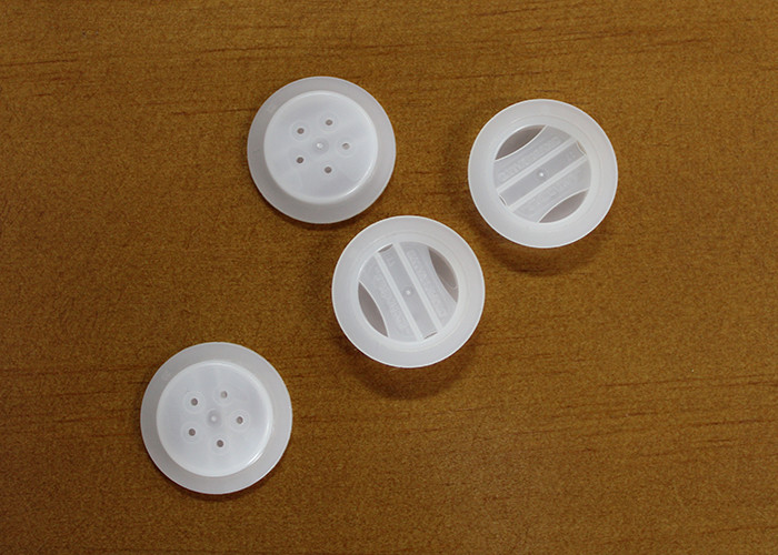 Breathing Unilateral Coffee One Way Degassing Valve With 5 Holes / Micro Plastic One Way Valve