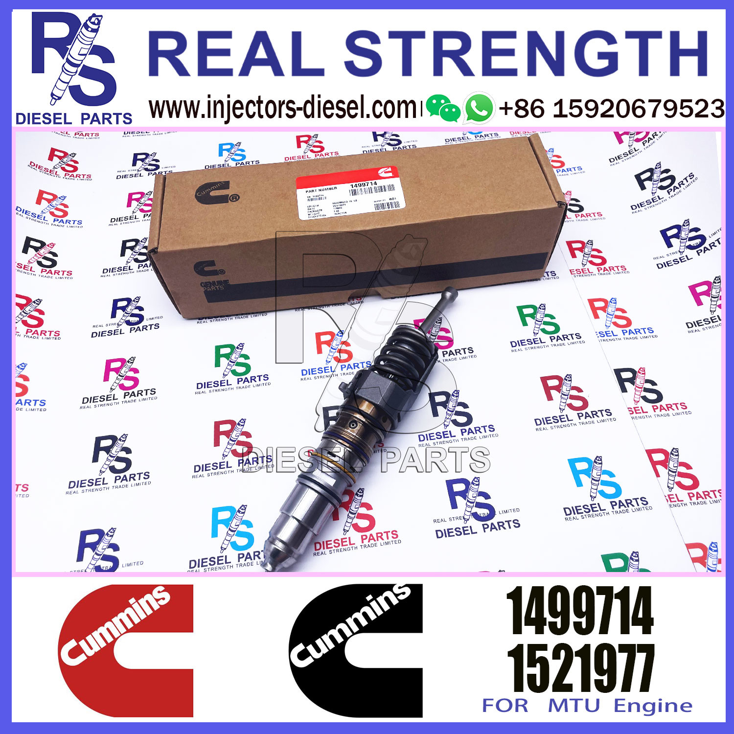 Wholesale fuel injector 579251 1529790 1473430 1521978 1464994 1499714 1521977 3331153 3331254 4062569 4076565