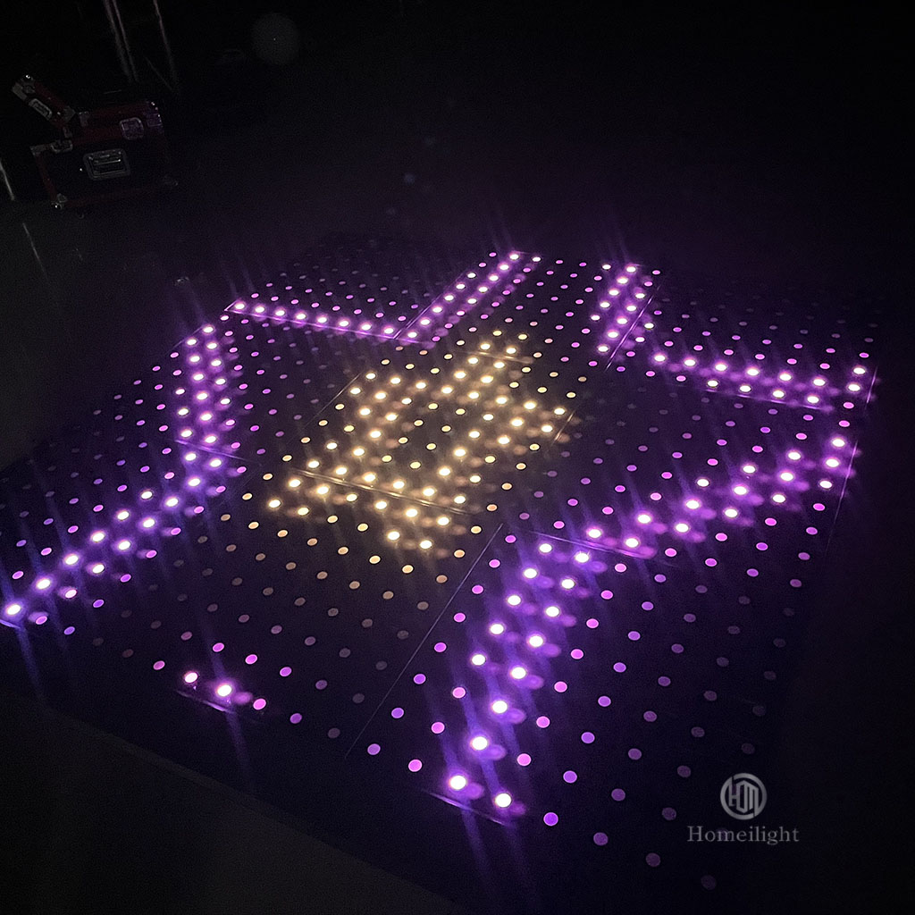 6000K Color Temperature LED Video Dance Floor for Church and Event Lighting