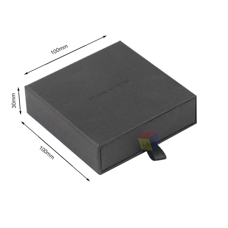 Recyclable Custom Jewellery Boxes Earrings Lightweight Environment Friendly