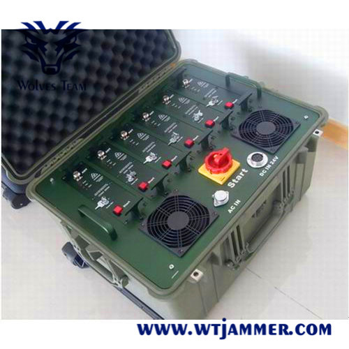 PLL Synthesized Signal 2500m GPSL1 Anti Drone Jammers