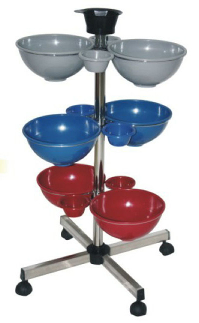 Professional Hairdressing Salon Rolling Cart With Wheels , 82*25*32cm