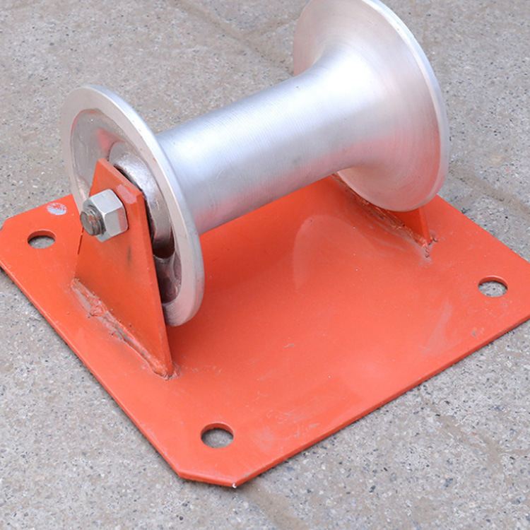 Wire Cable Pulley Guide Winch Roller Conveyor Cable Pulling Roller