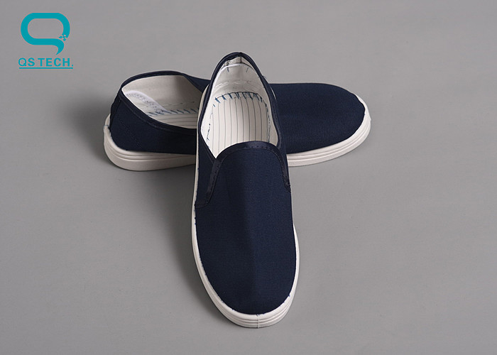 Clean Room ESD Anti-static PU Sole Canvas Shoes