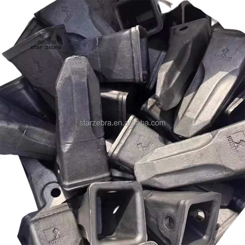 CATERPILLAR Excavator Bucket Teeth E305.5 306 307 312 313 320 325 330 336 345 349d Forged Flat Sharp Teeth for Machinery