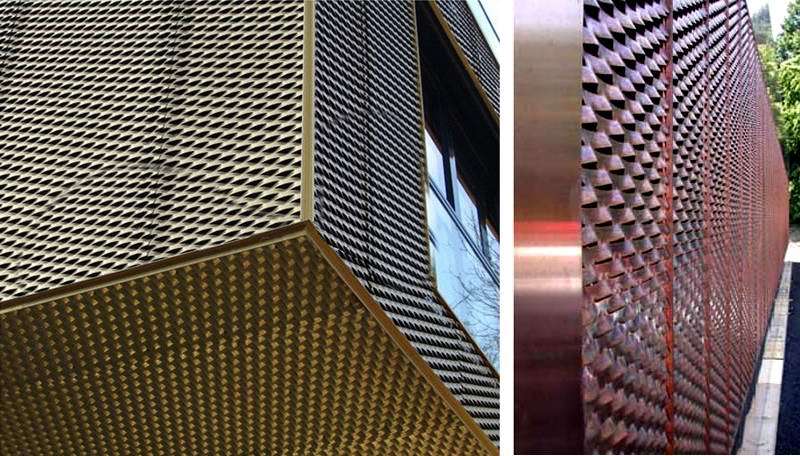 Aluminum / stainless steel expanded plate mesh