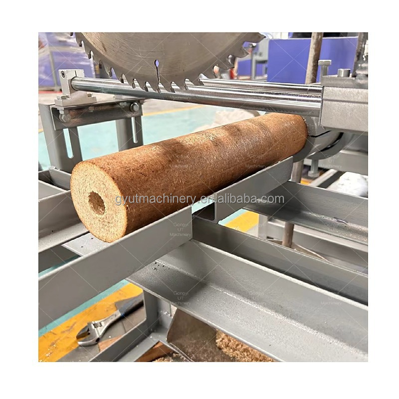 400 piece per hour Sawdust Wood Chips Briquette Making Machines with Customized Voltage