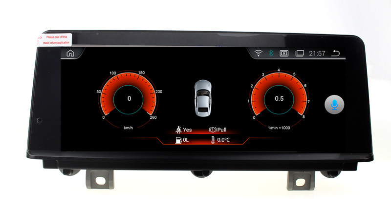8.8" RK PX3 BMW Android screen for 2 Series F22 MPV (2018) Original EVO System