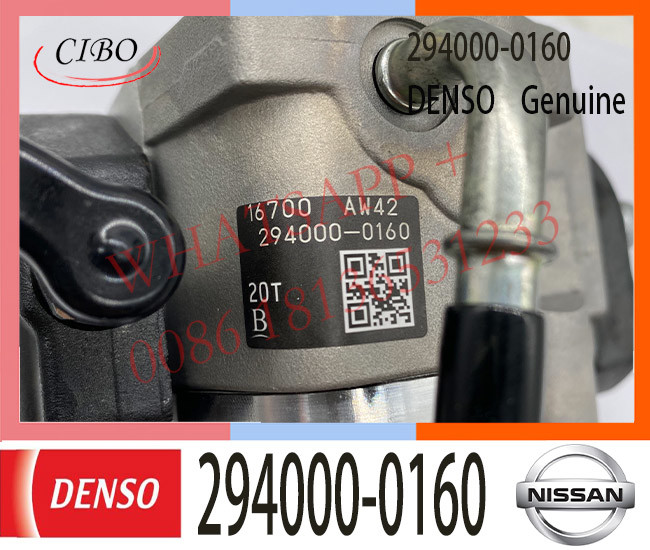 294000-0160 DENSO Diesel YD22 Engine Fuel HP3 pump 294000-0160 16700-AW42 16700-AW420 294000-0162 16700-AW42B for sale