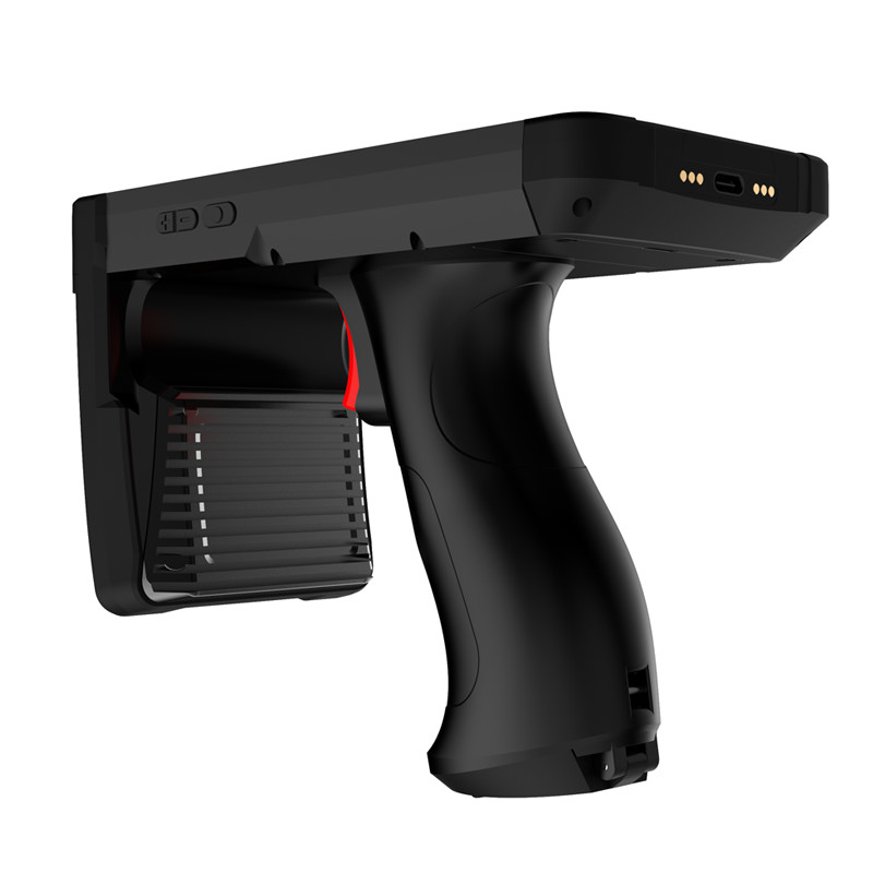 Android 8.1 Octa-Core 2.0GHz 4GB ROM Wifi Bluetooth Mobile Rfid Reader GPRS GSM 4G Pistol Rugged Android Handheld PDA