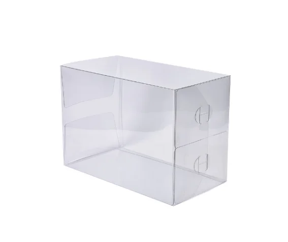 Makeup PVC Packaging Box Electronic Products Hot Laser Transparent PET Plastic Box