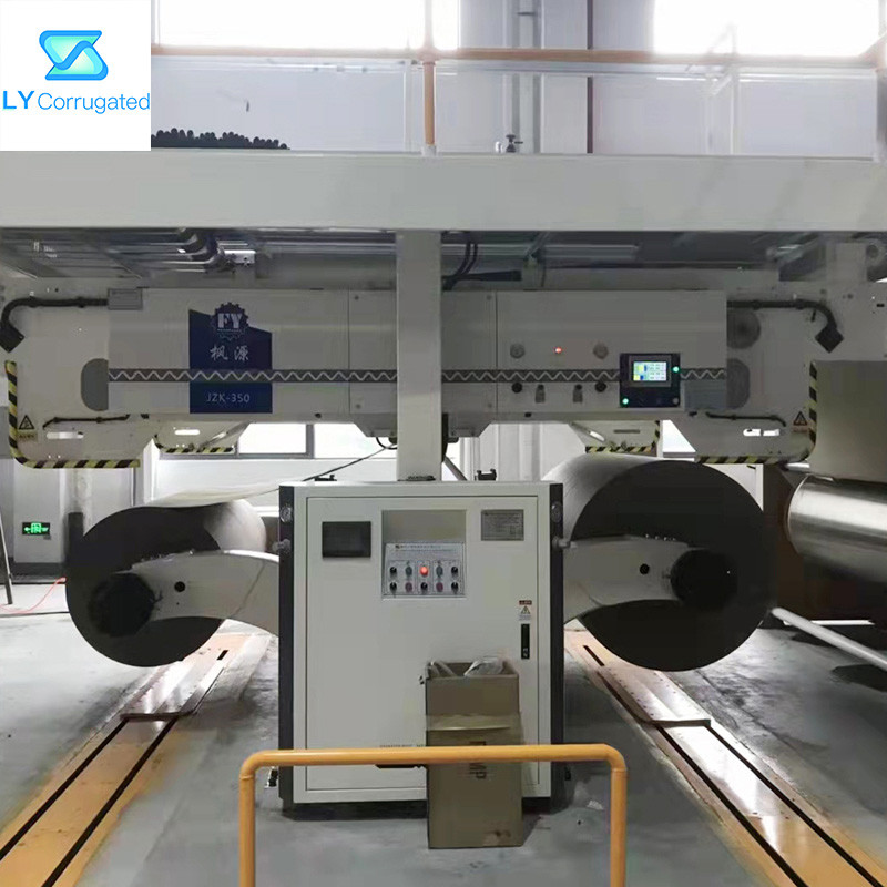 High Speed 300m/min Paper Roll Splicing Machine For Corrugated Cardboard Production Line