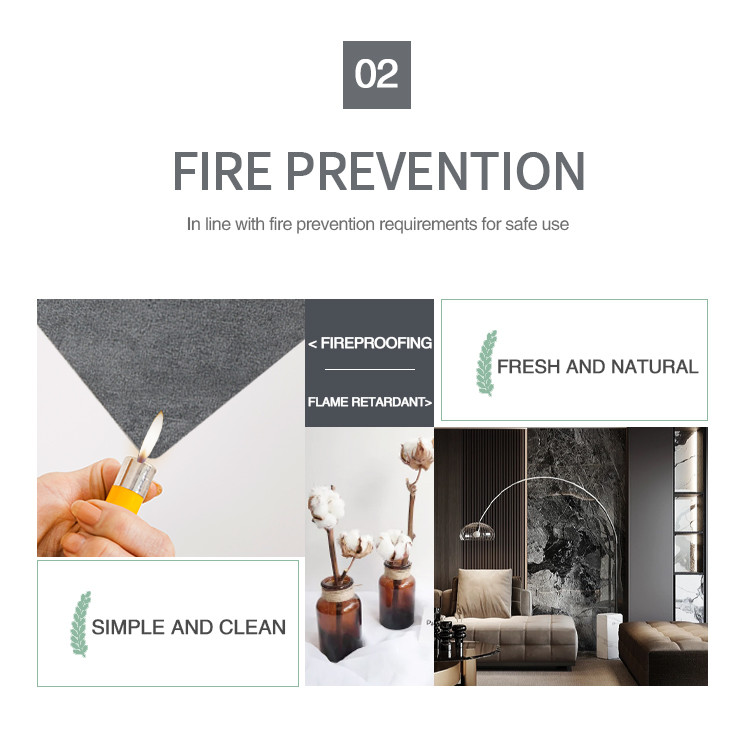 Bamboo Charcoal Fiber Marble PVC Wall Panels Anti Static Heat Insulation