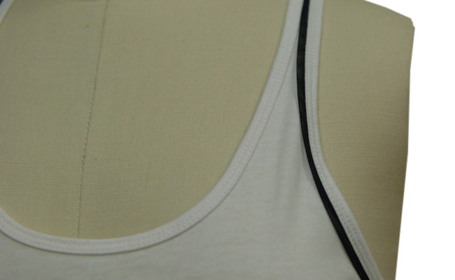 Outdoor Loose Fit Womens Sports Vest Tops , Sleeveless Ladies Knitted Tank Tops
