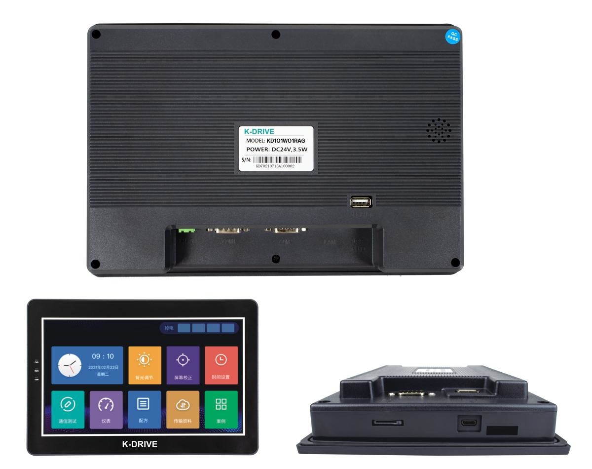 Mt6071IP Resistive HMI Touch Screen 480×272 Plastic Material