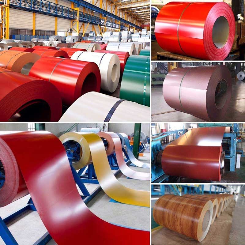 300mm PPGI Steel Coil Q235 SS400 Electro Galvanizing 600 G / M2