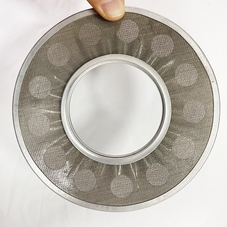 Custom Wire Mesh Filter Disc Framed / Leaf / Perforated / Pleated / Sintered Available