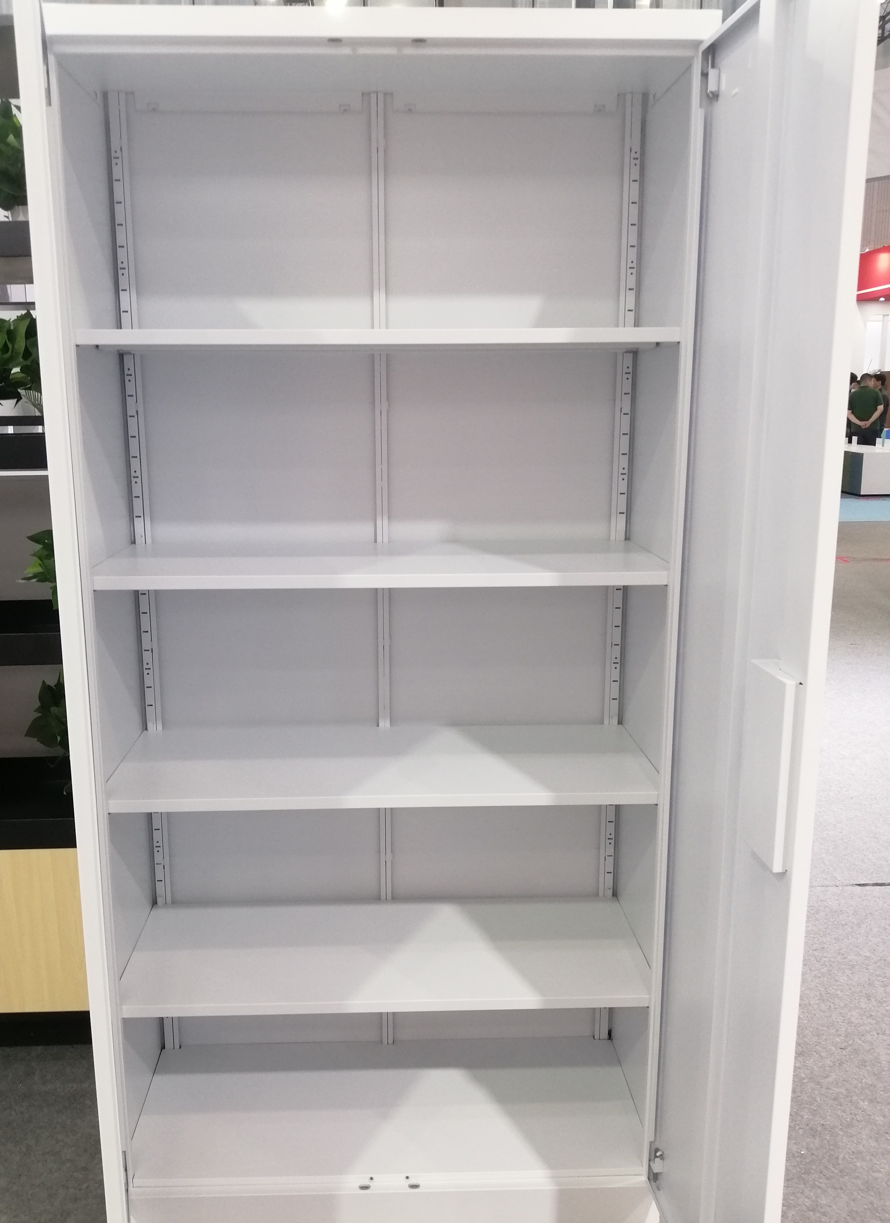 Powder Coating 3 Drawer Lateral Filing Cabinet 12mm Edge