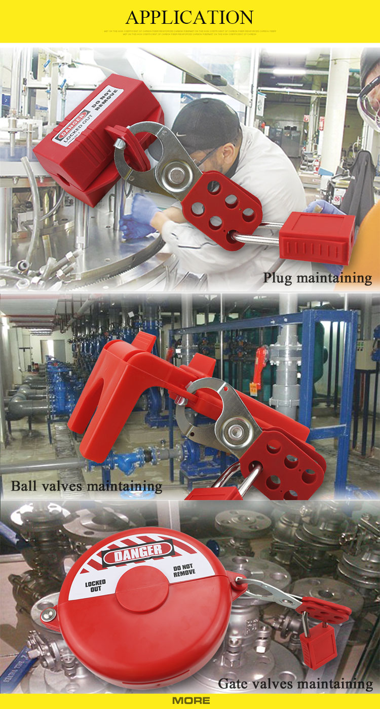 Metallic Multi Lock Hasp Customized Color With Nylon PA Injection Molding