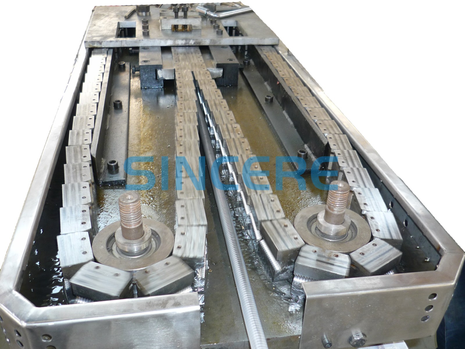 Plastic PE PP PA PVC dWC Corrugated Pipe Extrusion Line Single Wall
