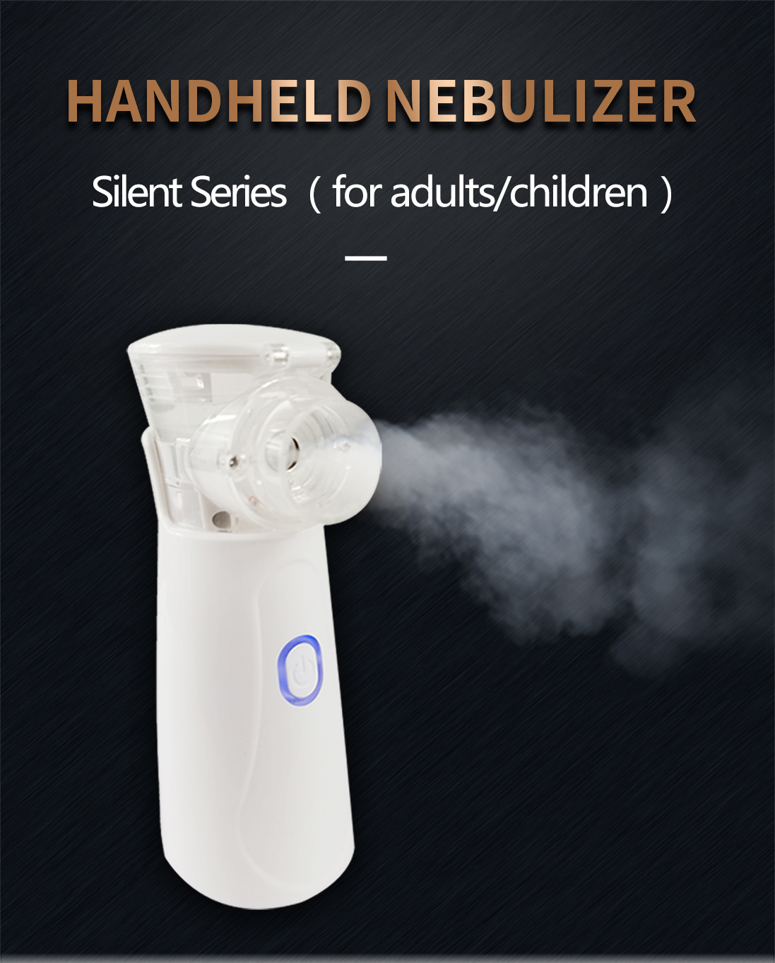 Low Noise Easy Use Wholesale Portable Ultrasonic Mesh Nebulizer