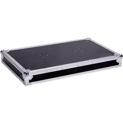 Black Laptop Dj Flight Case Desk With Fold Out Legs