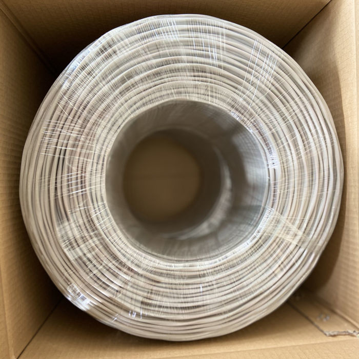 SF/UTP Bulk CAT5E Cable AL Foil AL Braiding Double Shielded PVC HDPE Insulation