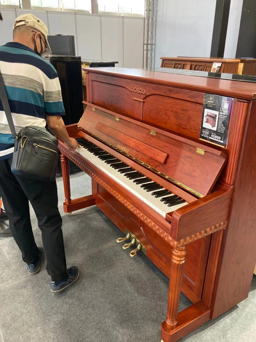 piano china factory Professional High quality 88 key piano acoustic piano grand mechanical piano corrosion resistance