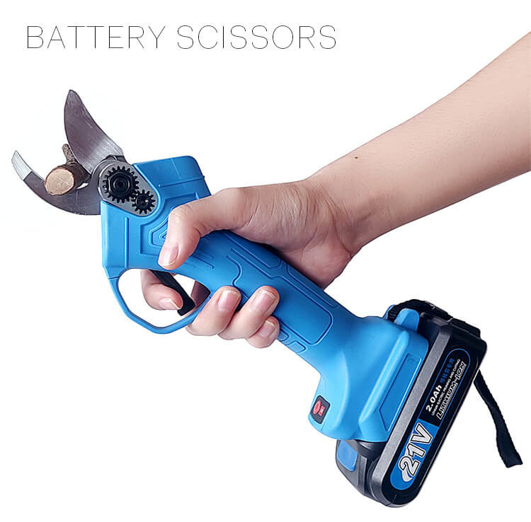 Wireless Electric Pruning Shears Battery Rechargeable Secateurs Garden Tool