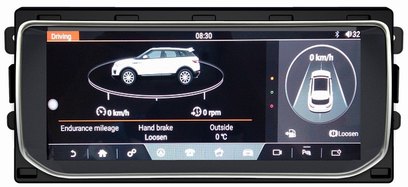 Ouchuangbo car audio gps stereo for Rang Rover Vogue 2012-2016 support BT aux android 6.0 2+32