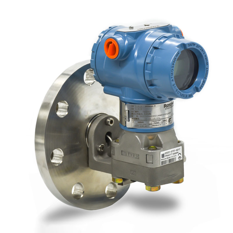 Rosemount 3051 Series Single Flange Differential Pressure Level Transmitter with Display