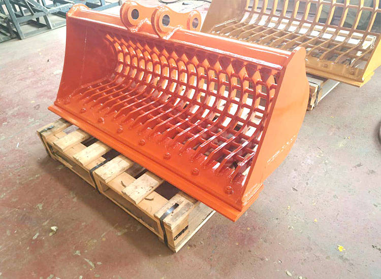 Excavator Attachment Skeleton Bucket Sift Rock Bucket Construction Machinery Parts For All Brands Excavator