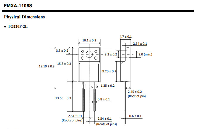 FMXA-1106S Fast Recovery Diode 600V 10A Sanken Discrete Semiconductor Products