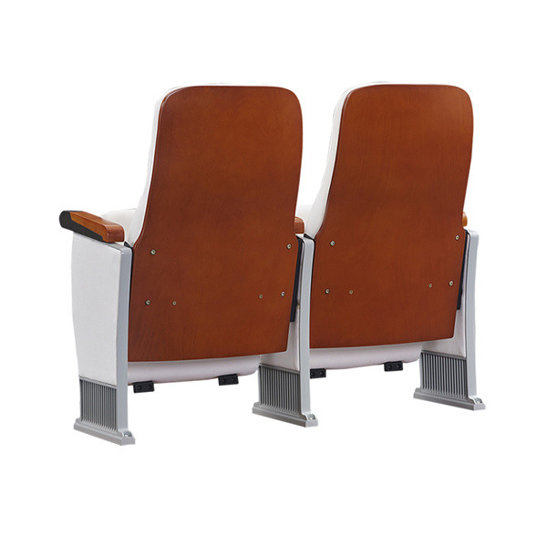 High End Aluminum Stand ABS Tablet Folding Auditorium Chairs Fireproof