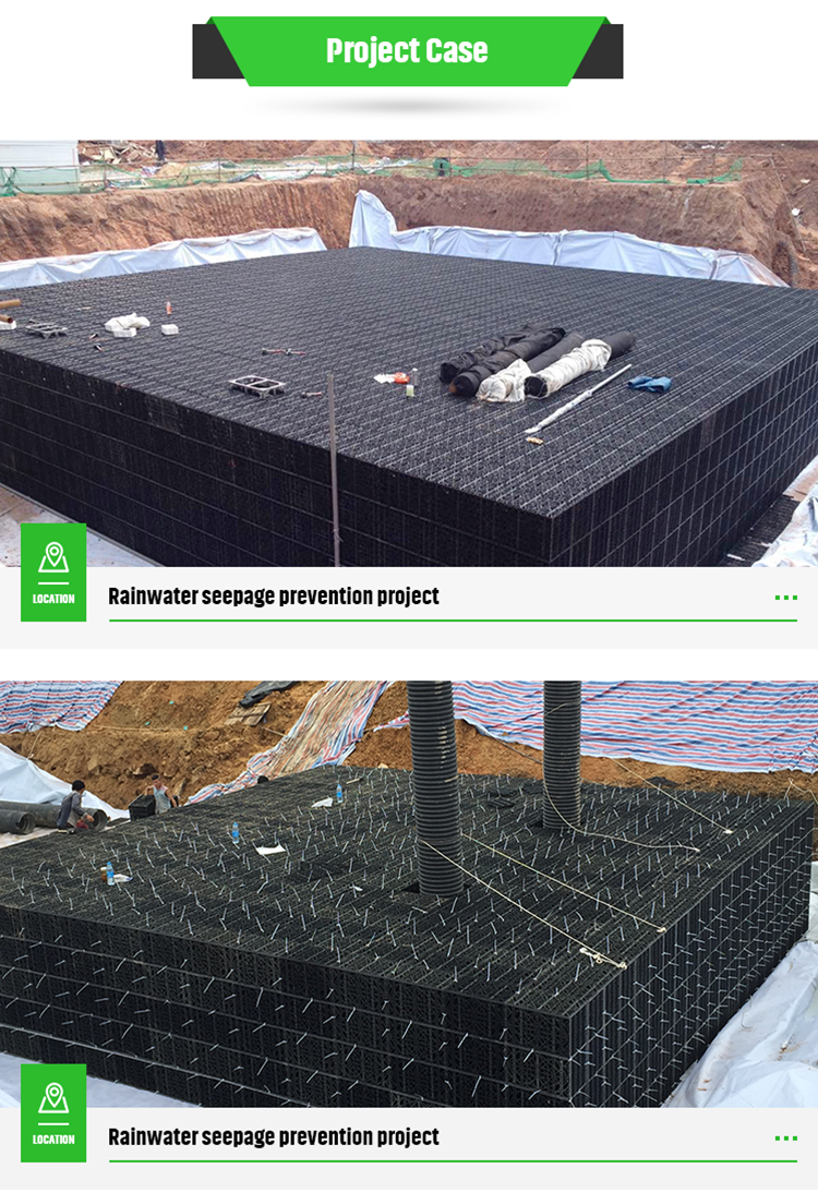 Columnar Rainwater Harvesting Modules for Urban Development Soakaway Crate Design