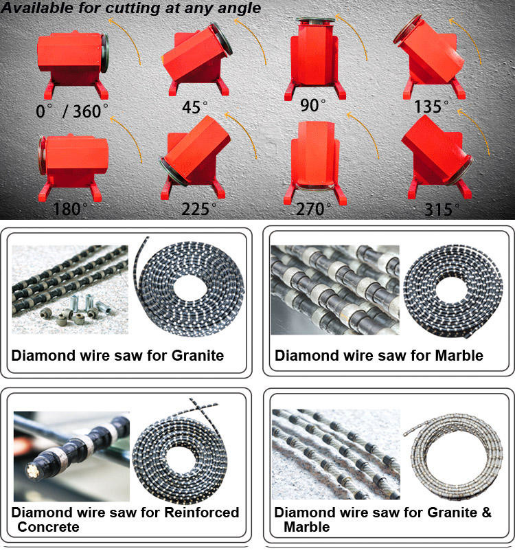 Diamond Wire Saw Machine For Quarry Mining