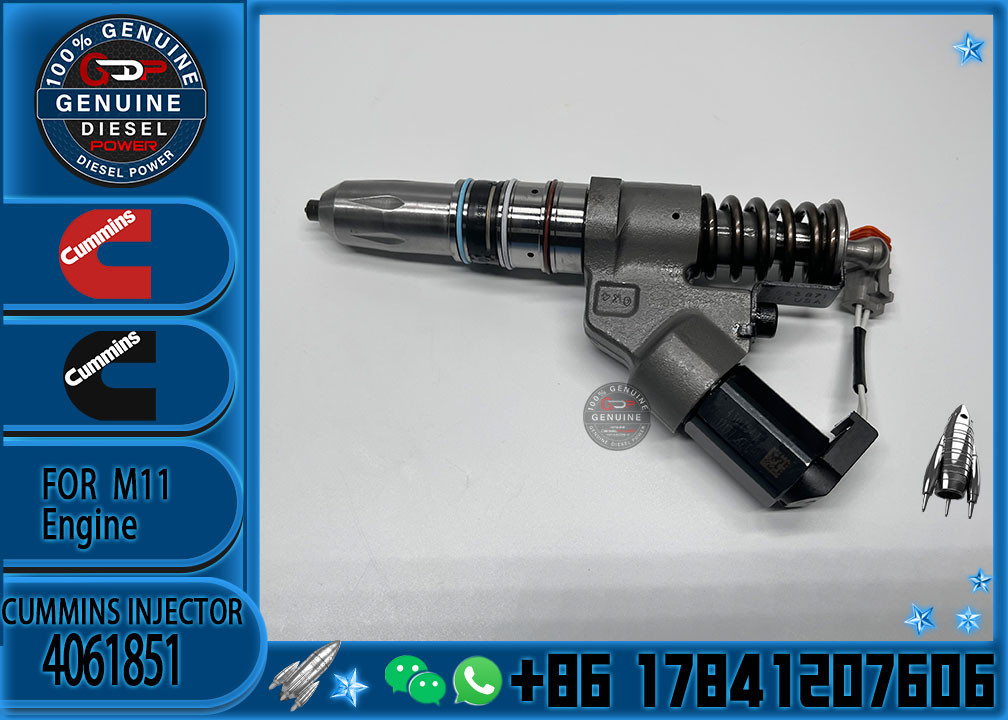 4307547 4061851 Ism11 Qsm11 Engine Fuel Injector For Excavator Diesel Engine Parts For Sale