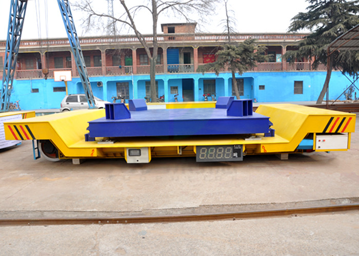 Furnace Material Transfer Hot Metal Slag Pot Truck On Steel Track With Heat-Resisting Function