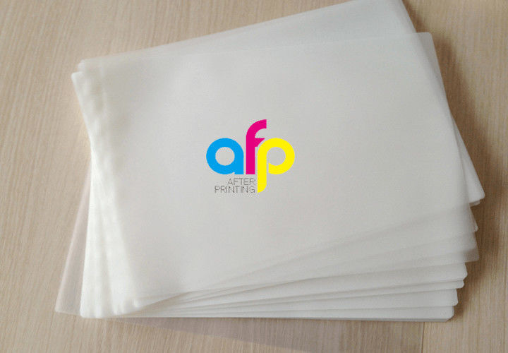 Matte Appearance Pet Polyester Pouch Lamination Film For Document Photo Menu Laminating