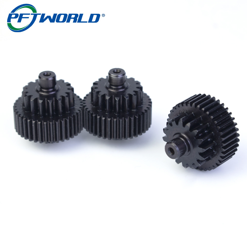 OEM Precision CNC Parts 4140 Steel Spur Gear Black Oxide Welding Accessories