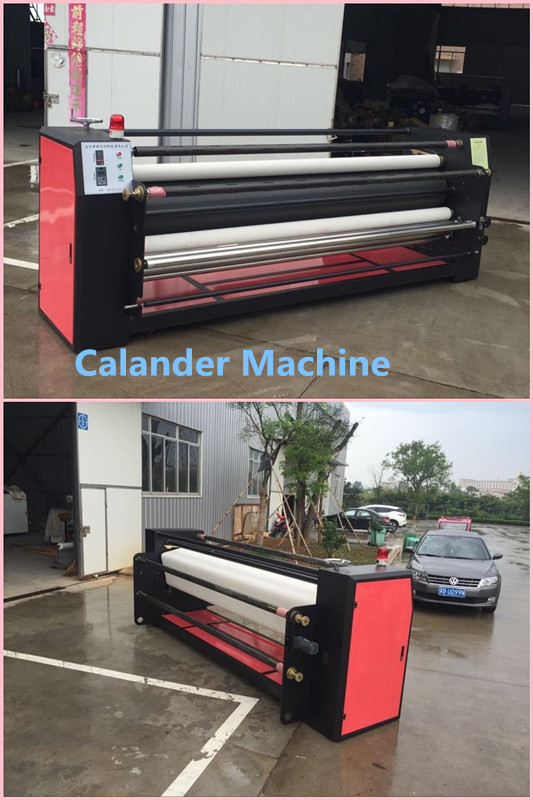 Sublimation Printing Heat Transfer Machine Roller Style 1m Width Rotary Calander