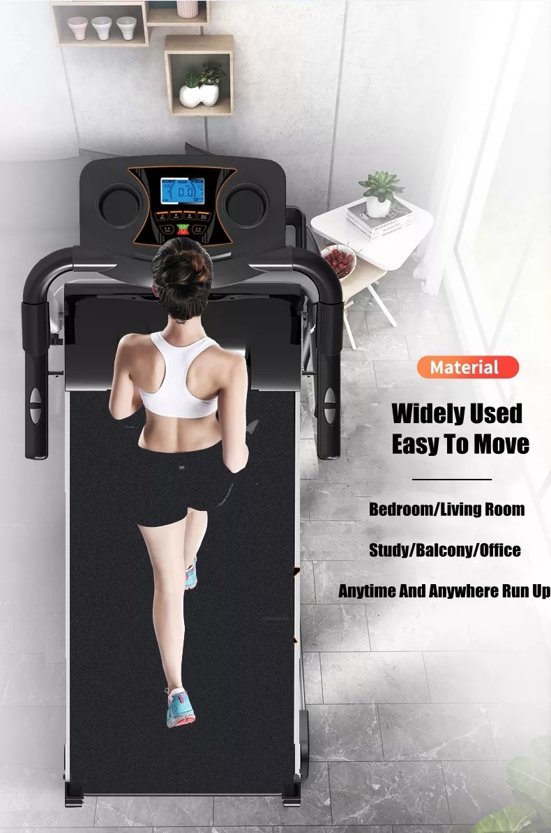 OEM 520mm Width Foldable Treadmill Machine For Gym