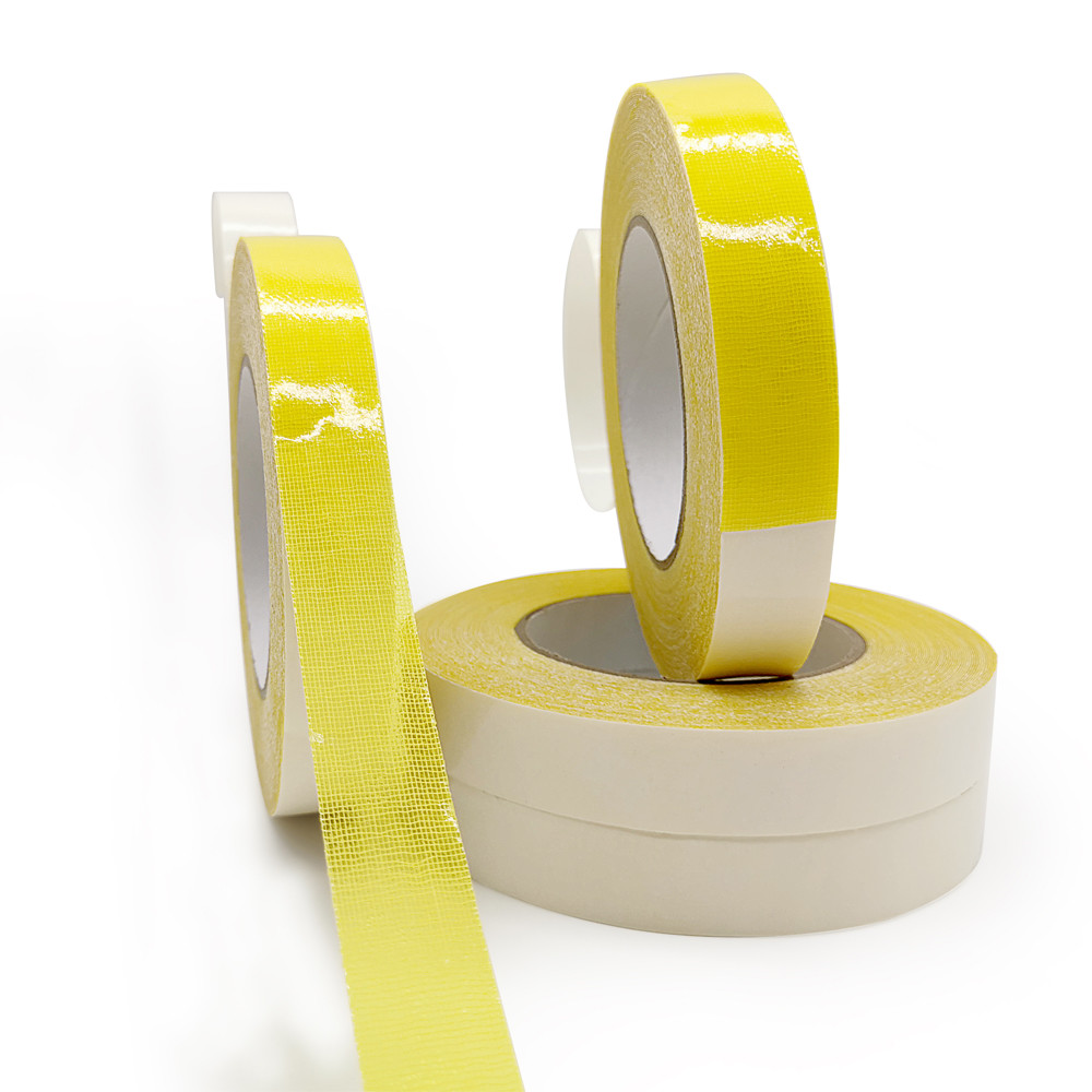 Residue Free Double Sided Yellow Carpet Binding Tape